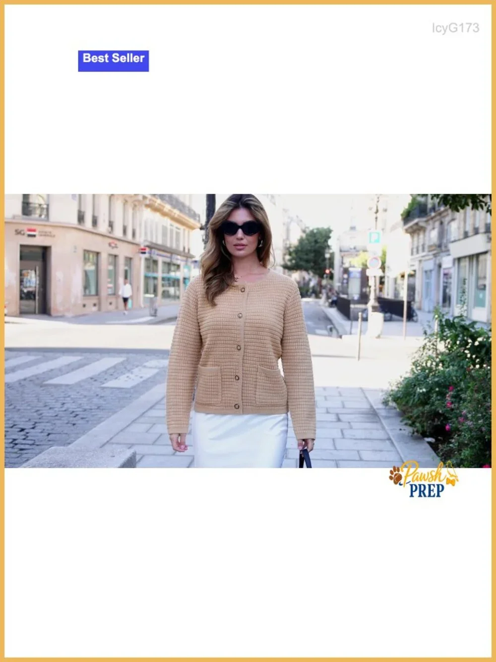 Chunky Knit Cardigan Sweater Long Sleeve Open Front Button Down Casual Fall